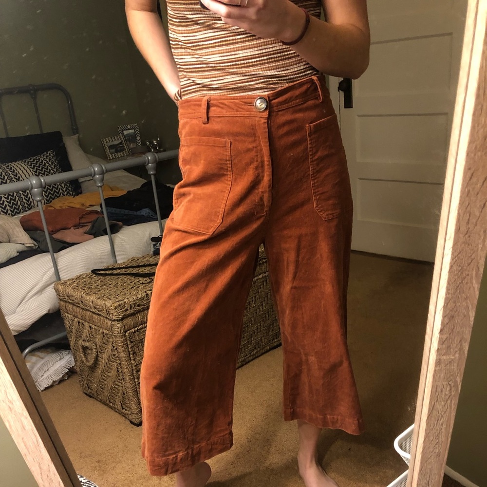 By Together wide leg, cropped pants